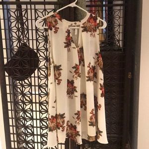 WinWin floral A line tunic/ mini dress